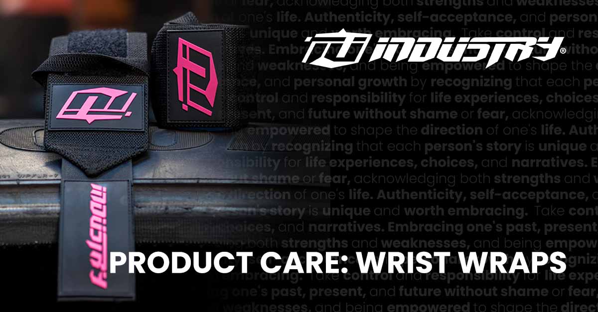 team industry wrist wrap product care