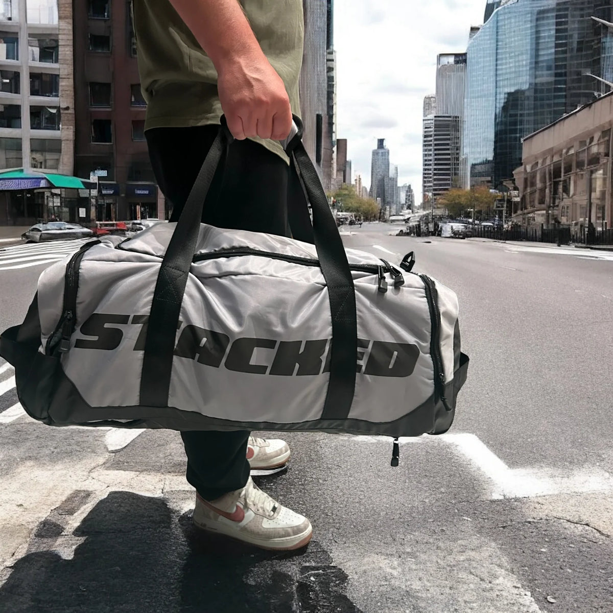STACKED Hybrid Duffle Backpack