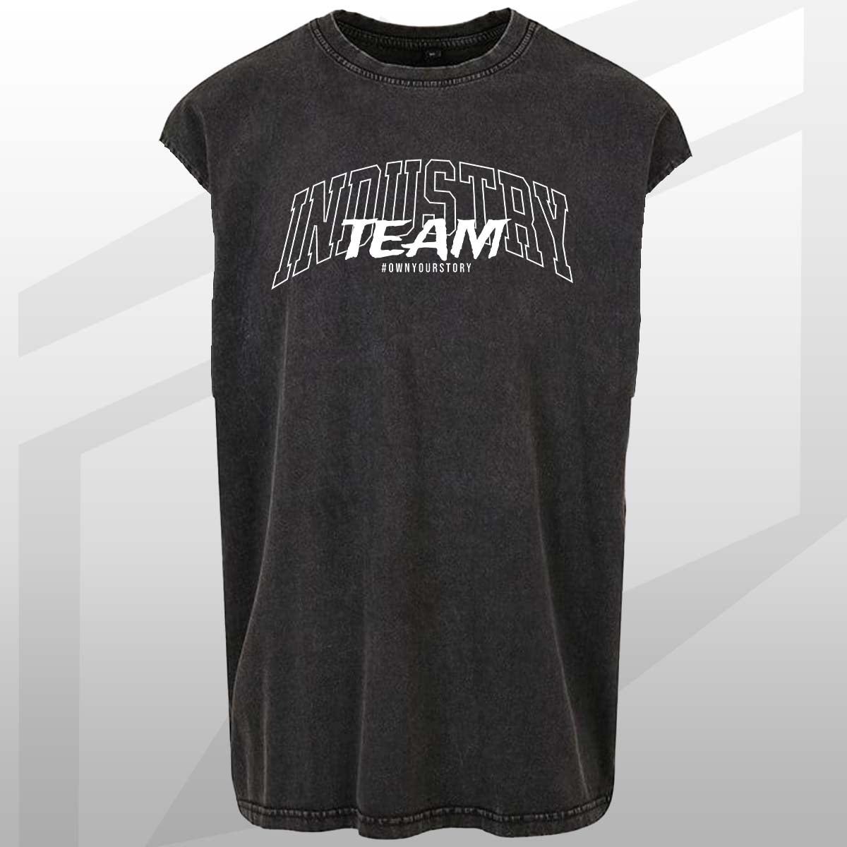 mens cotton sleeveless oversize tee