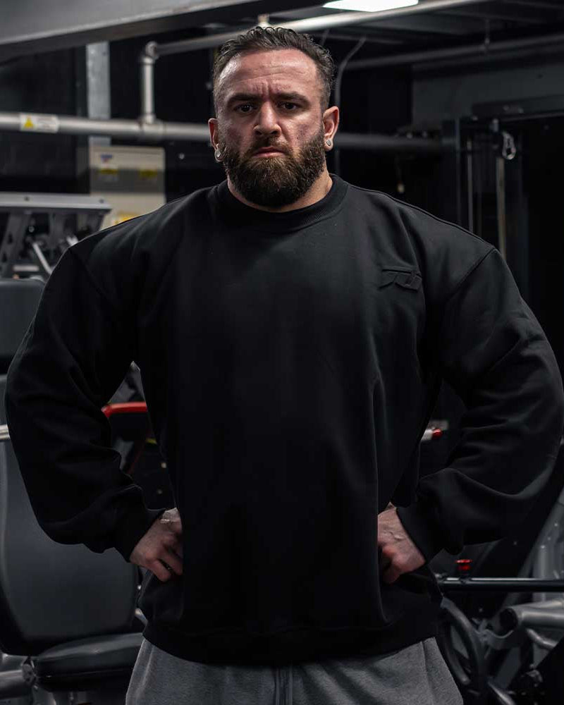 Team Industry Embossed Crew Sweatshirt