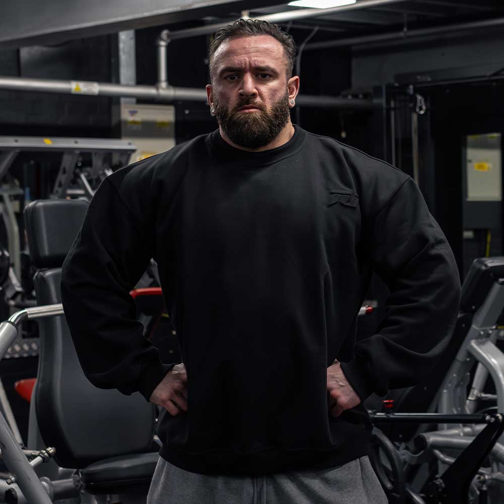 Team Industry Embossed Crew Sweatshirt