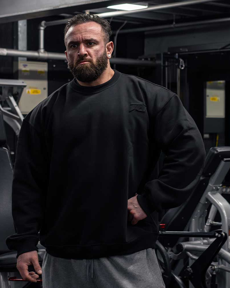 Team Industry Embossed Crew Sweatshirt