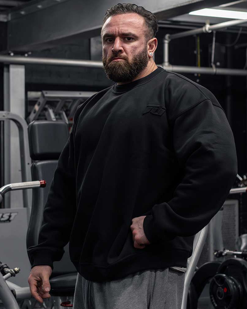 Team Industry Embossed Crew Sweatshirt