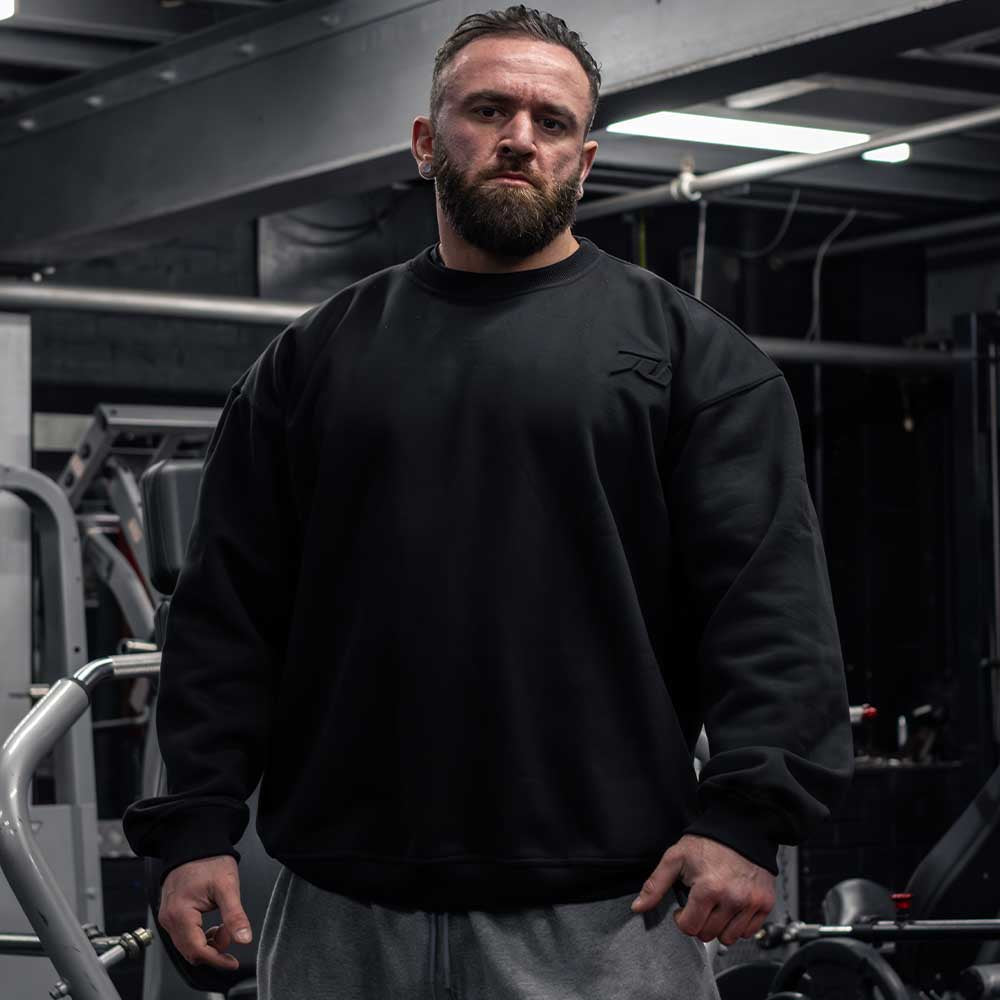 Team Industry Embossed Crew Sweatshirt