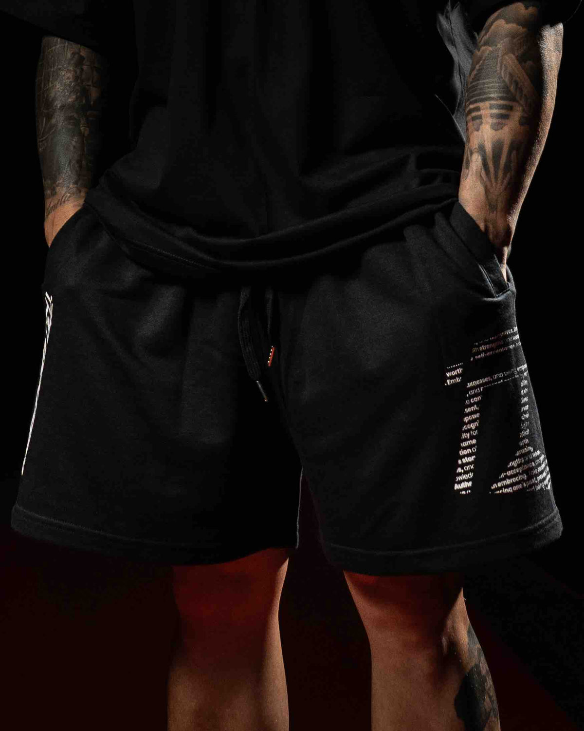 team industry mens cotton shorts