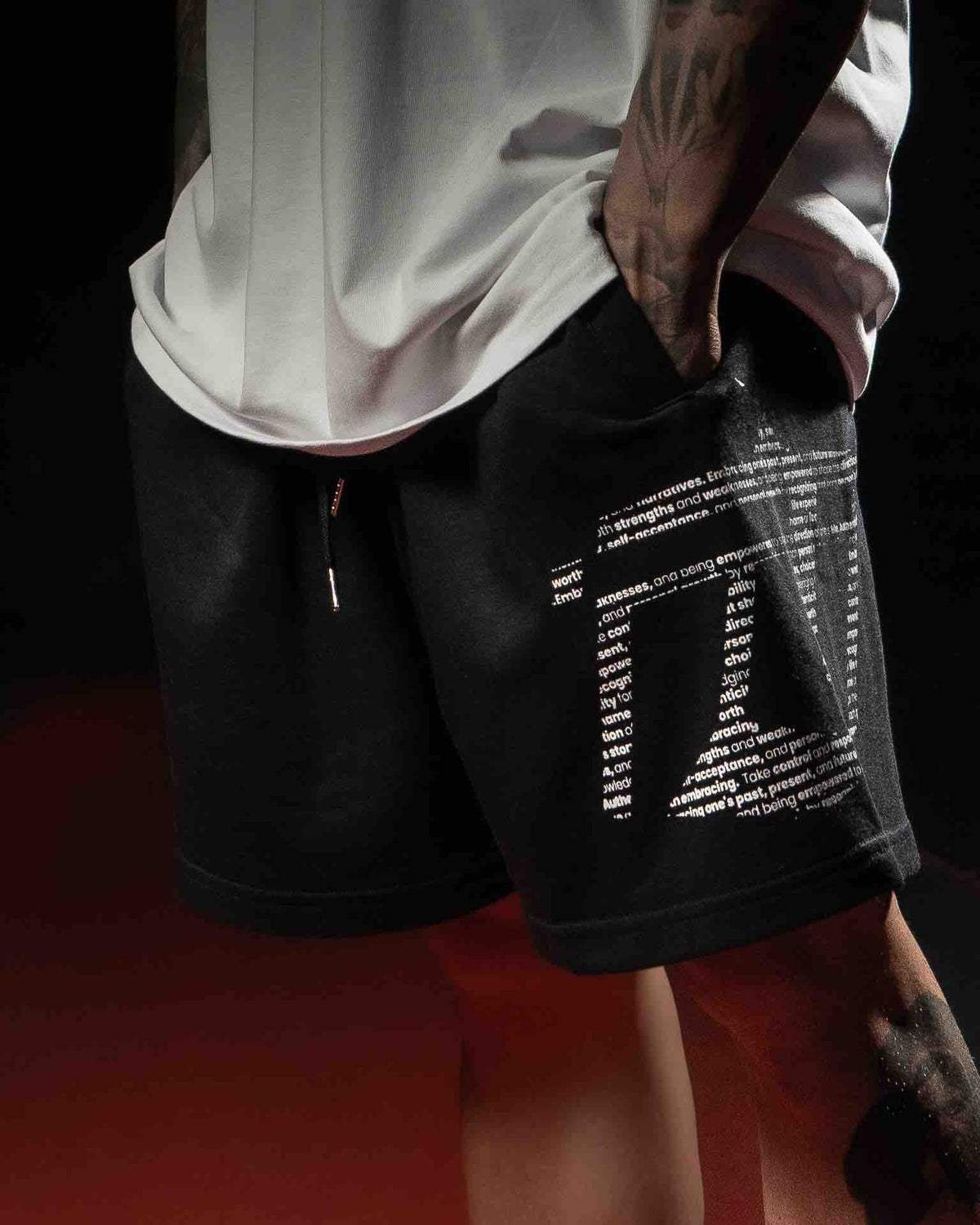 team industry mens cotton shorts