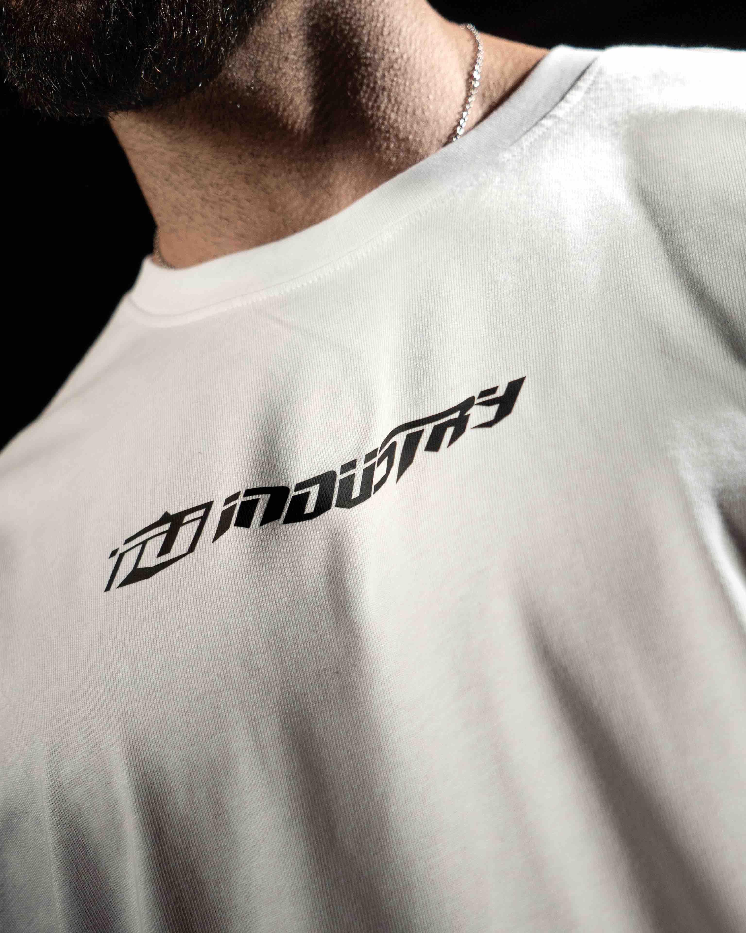team industry oversize mens cotton fitness tee
