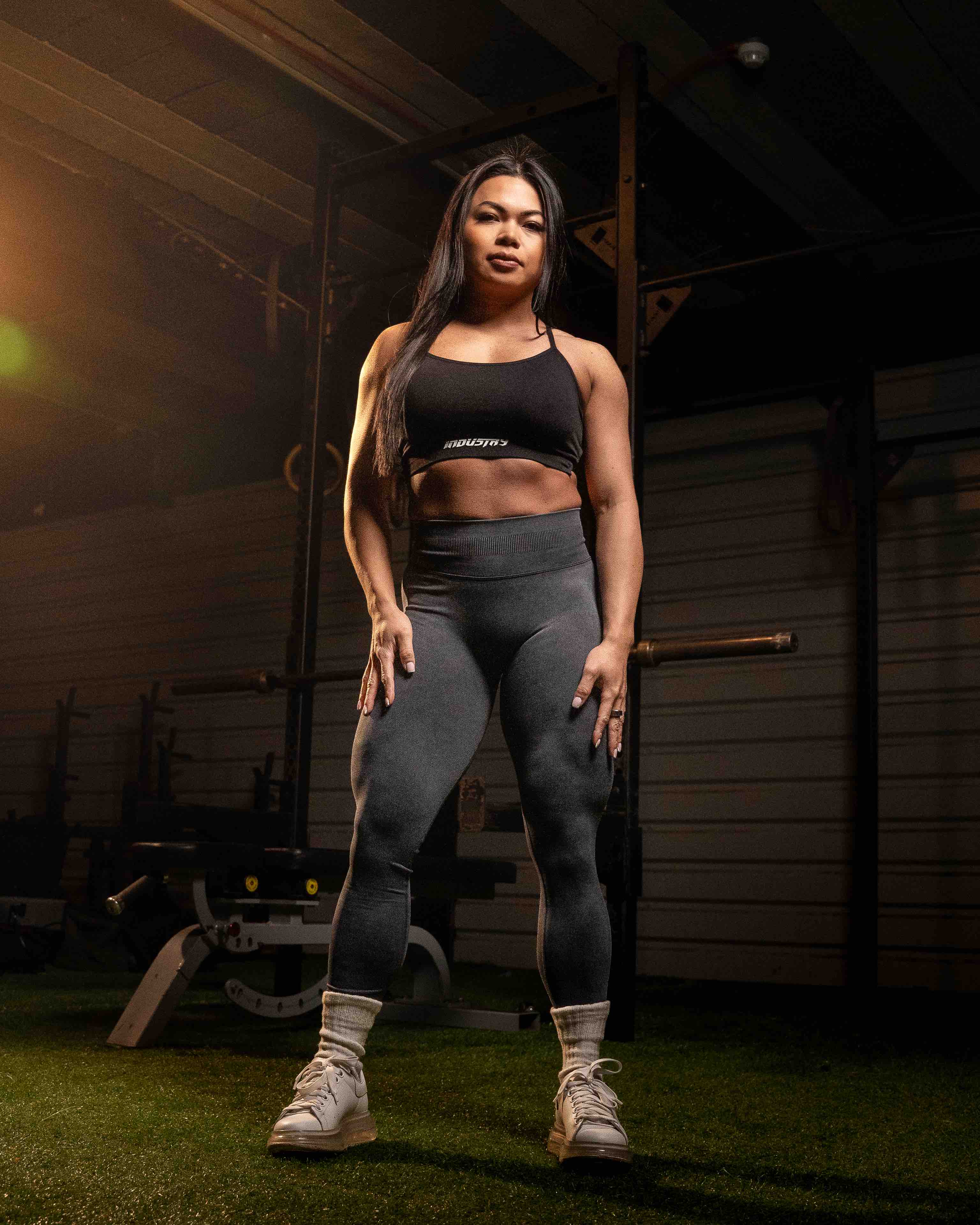 Team Industry Luxe Seamless Leggings - Stone Wash