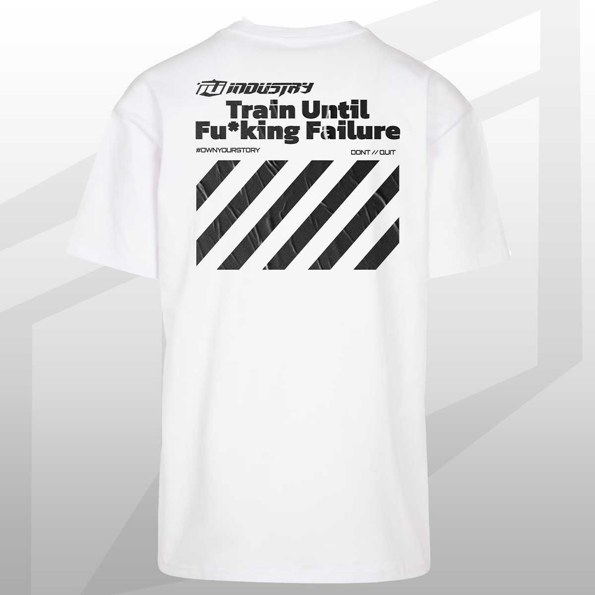 TEAM INDUSTRY FAILURE GYM FITNESS MENS TEE SHIRT FOR BODYBUILDING