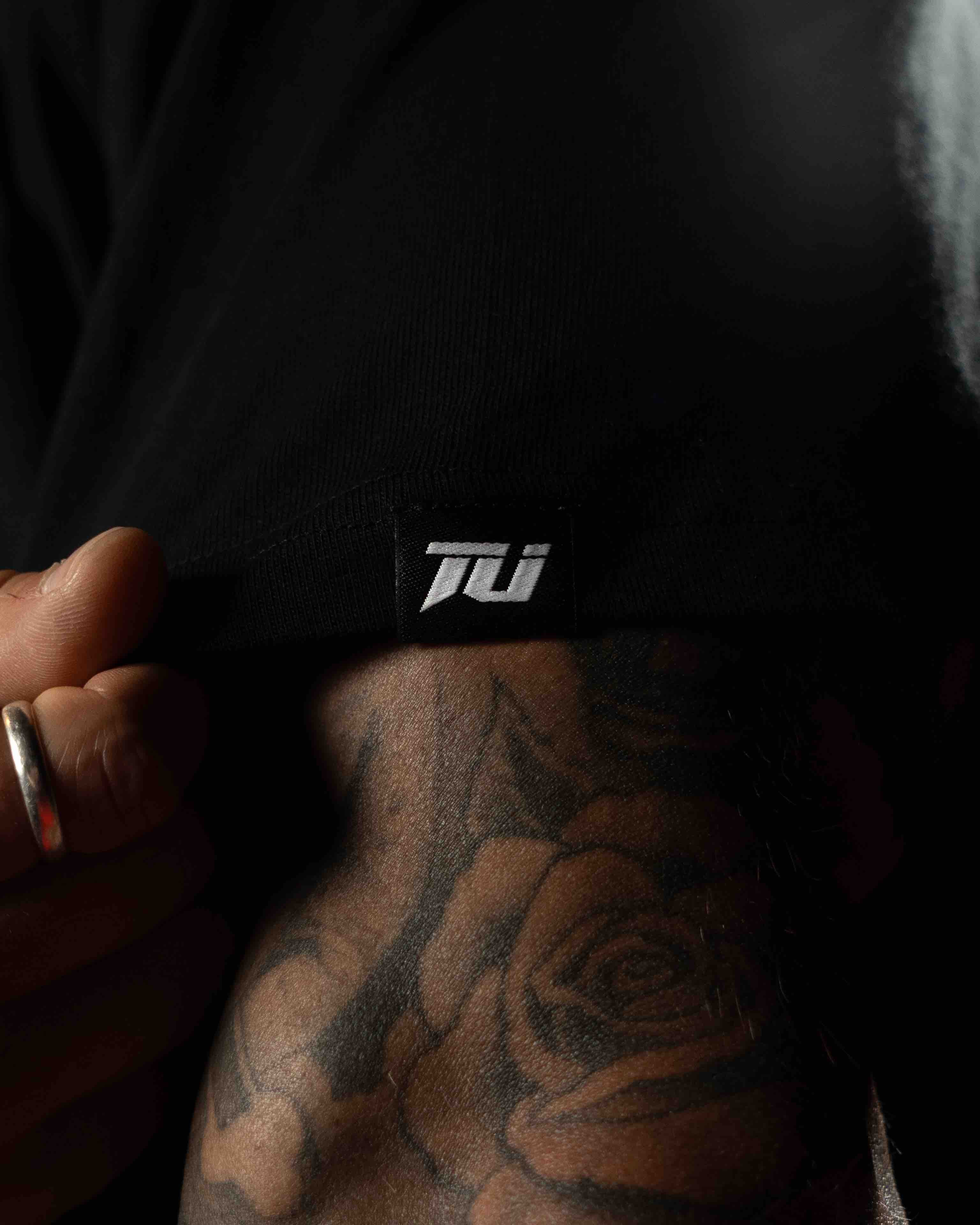 team industry oversize mens cotton fitness tee