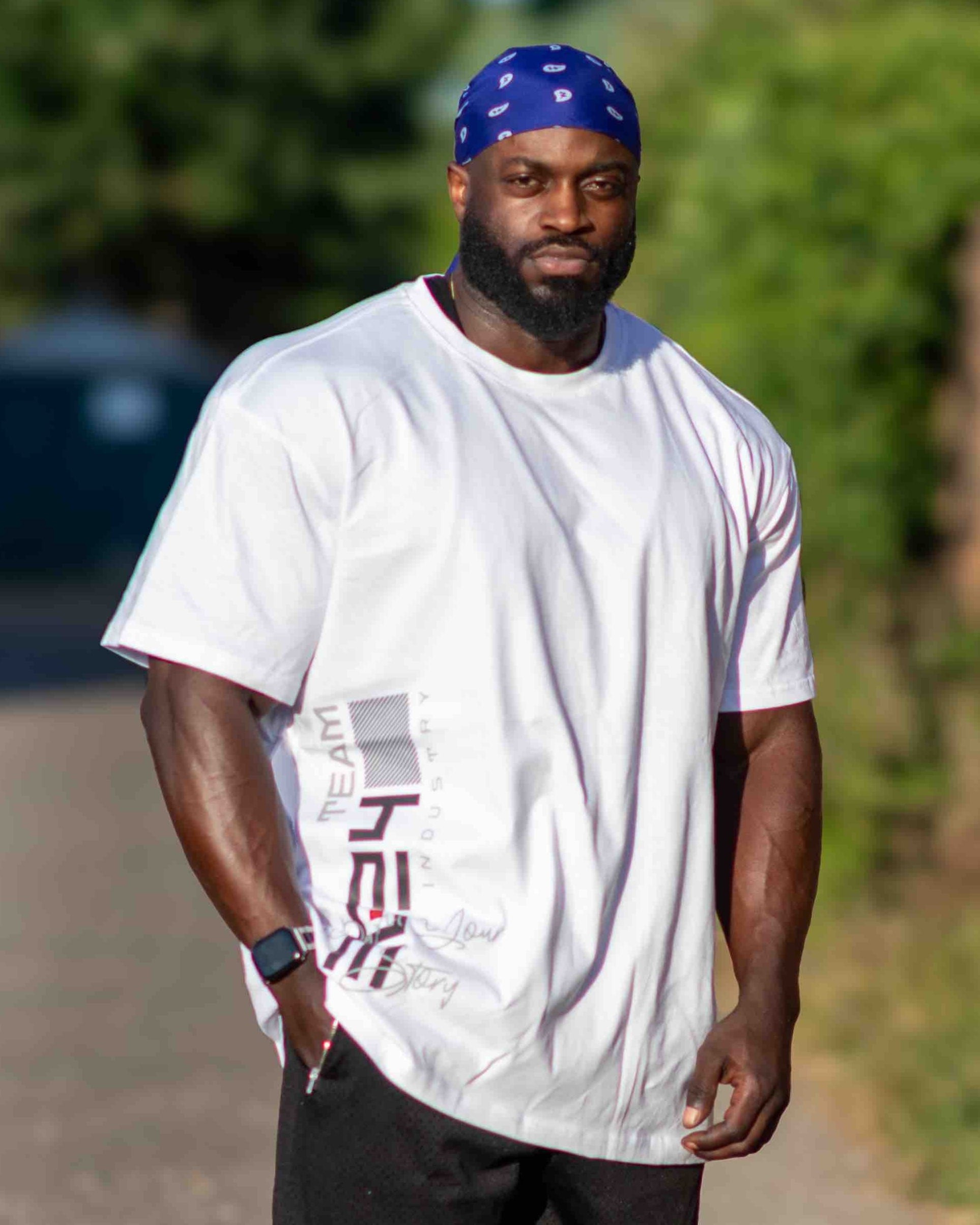 team industry bodybuilding and fitness tee shirt for strongman hyrox