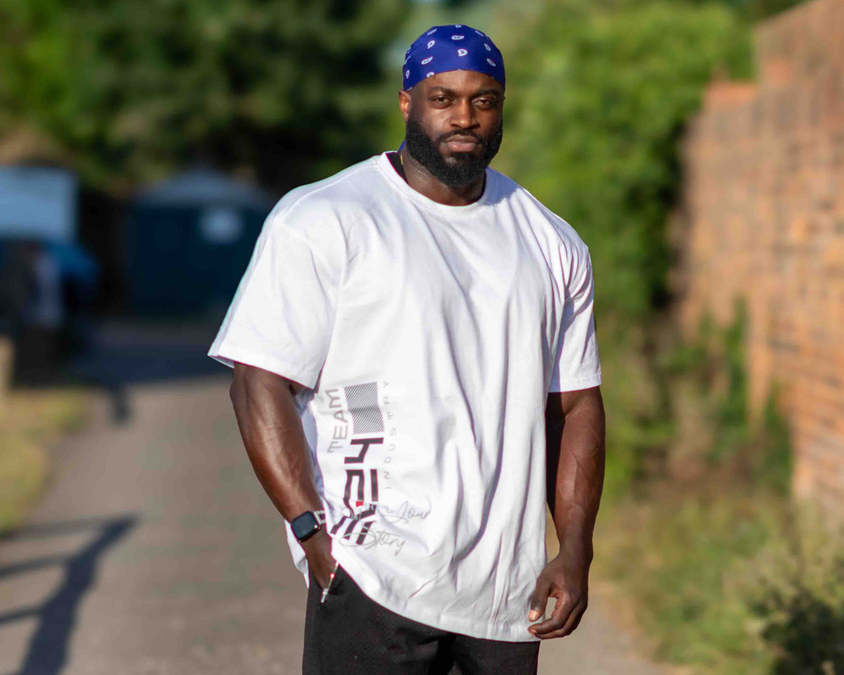 team industry bodybuilding and fitness tee shirt for strongman hyrox