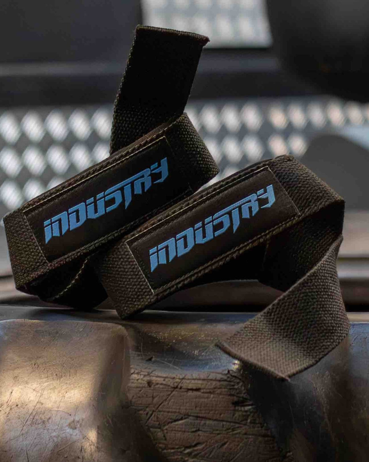 team industry wrist straps deadlifting bodybuilding