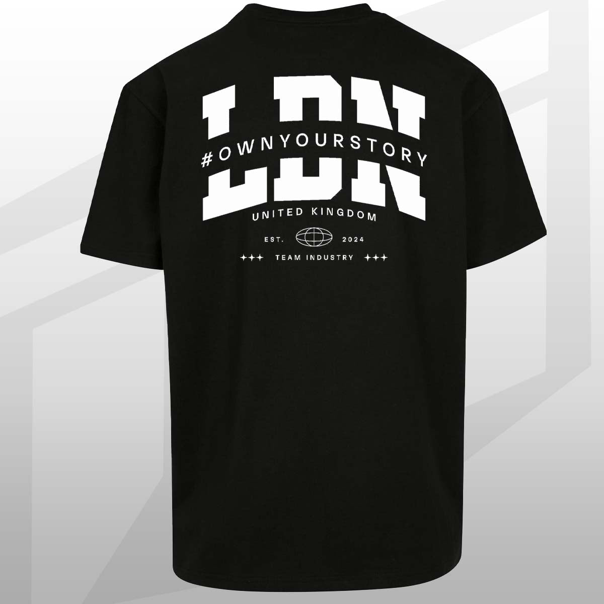 INDUSTRY T SHIRT TEE FOR FITNESS GYM WORKOUT BODYBUILDING