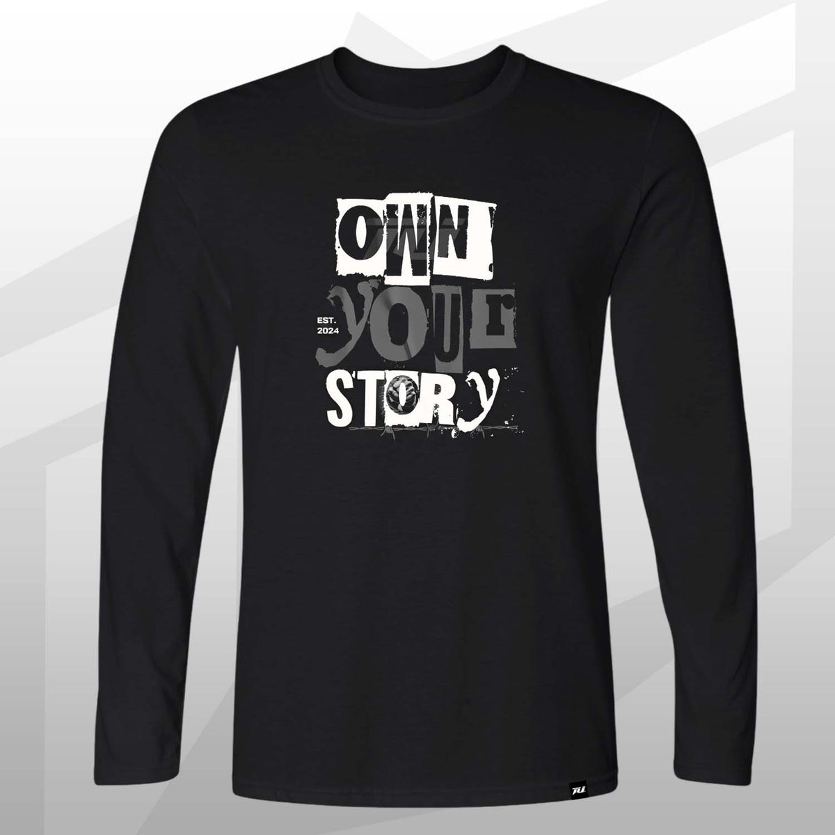 team industry long sleeve mens fitness tee
