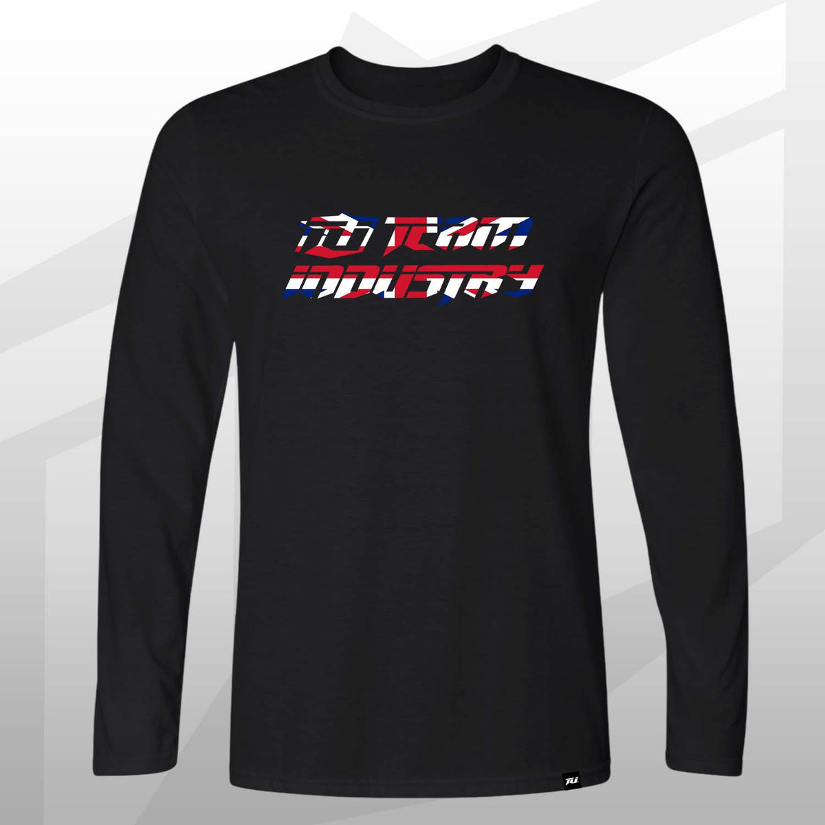 team industry long sleeve mens fitness tee