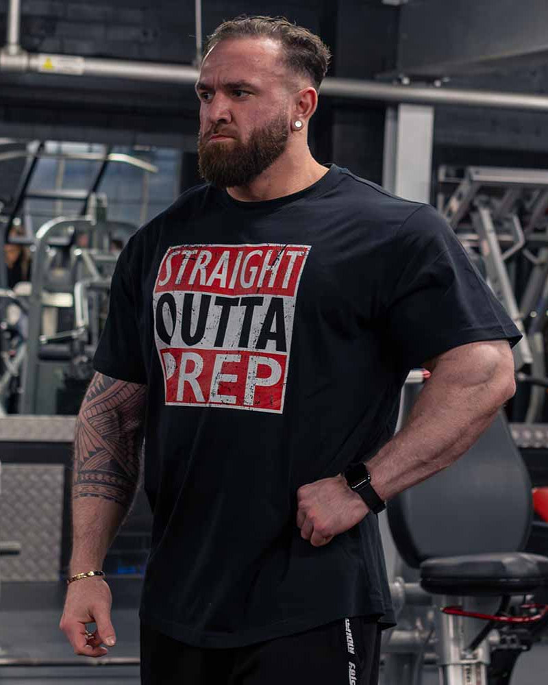 INDUSTRY MENS FITNESS TEE BODYBUILDING