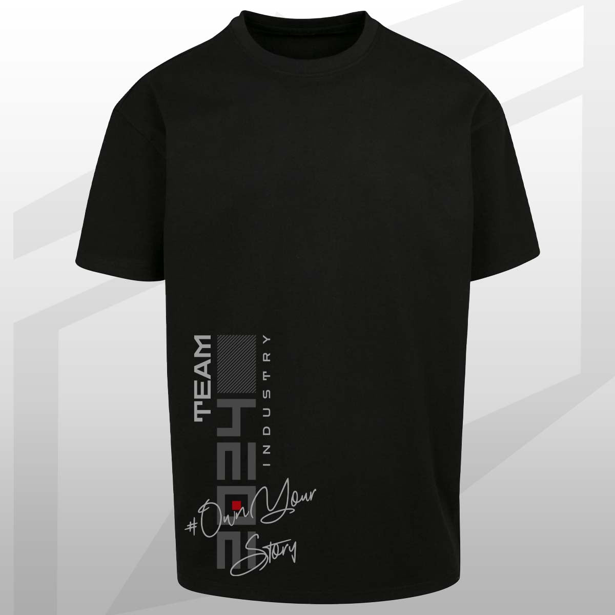 INDUSTRY T SHIRT TEE FOR FITNESS GYM WORKOUT BODYBUILDING