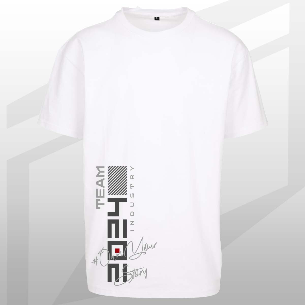 INDUSTRY T SHIRT TEE FOR FITNESS GYM WORKOUT BODYBUILDING