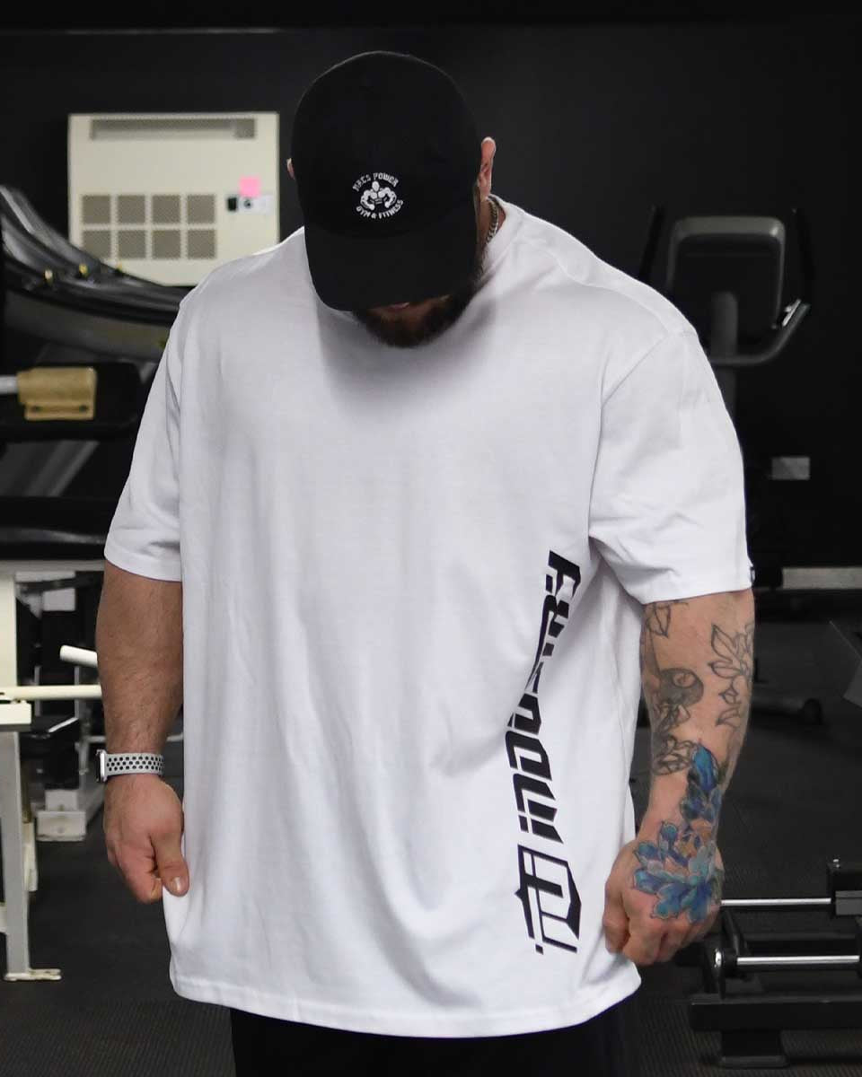 team industry oversize mens tee for bodybuilding & fitness