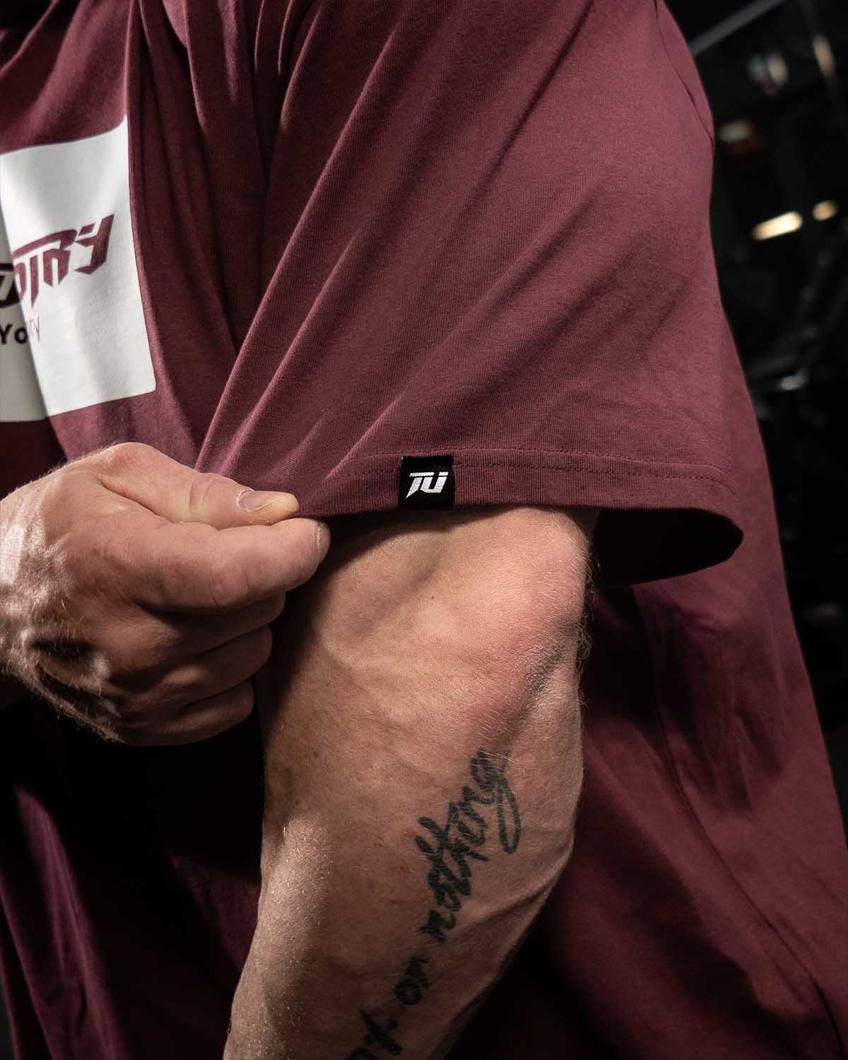 mens cotton tee shirt bodybuilding