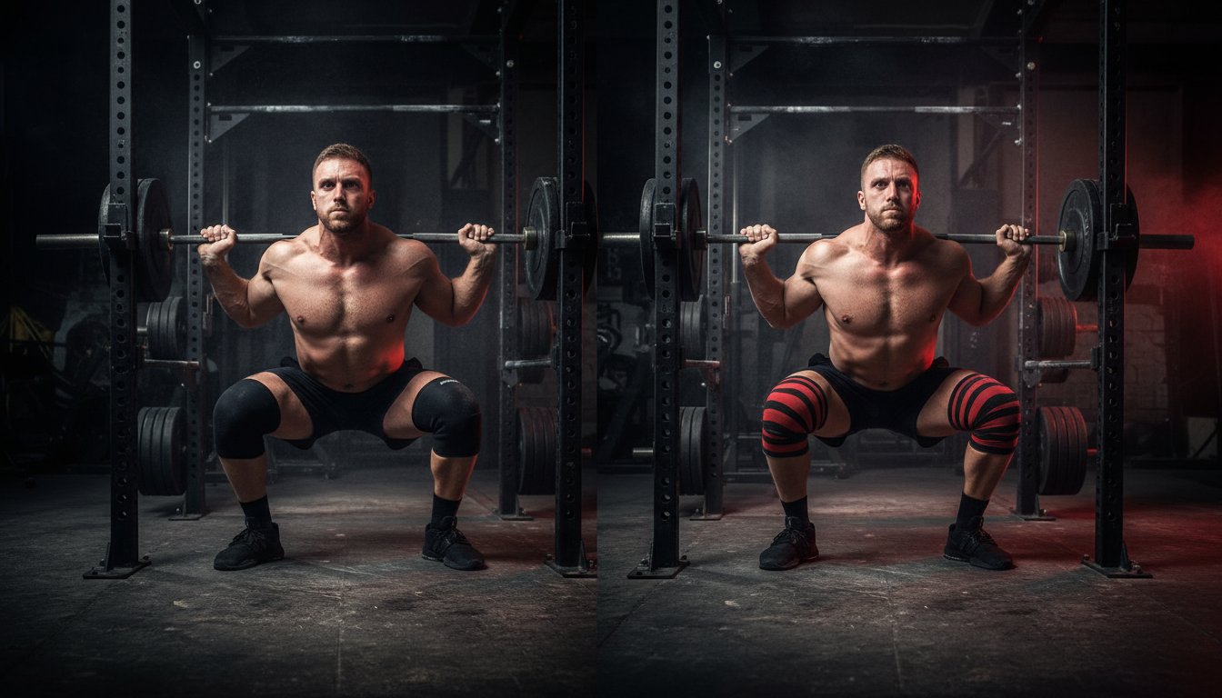 Knee Sleeves vs Knee Wraps for Powerlifting: The Ultimate Performance Guide