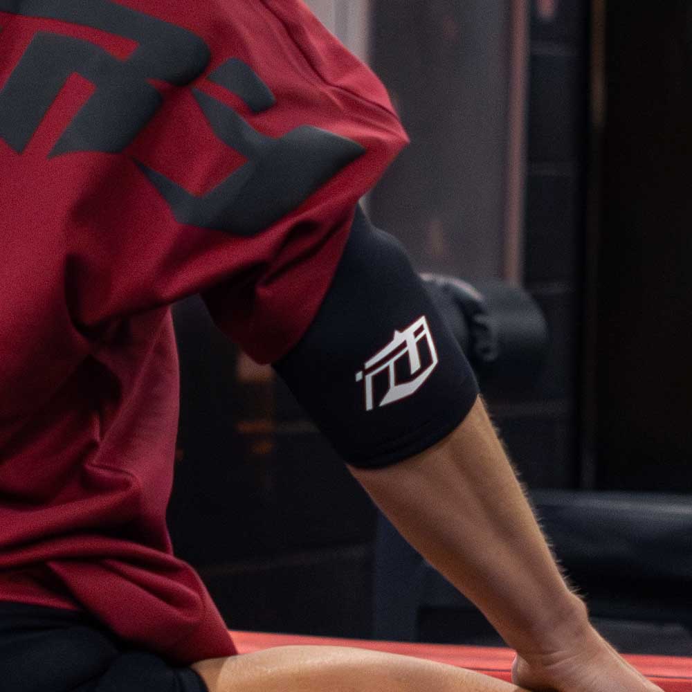 weight lifting elbow sleeves