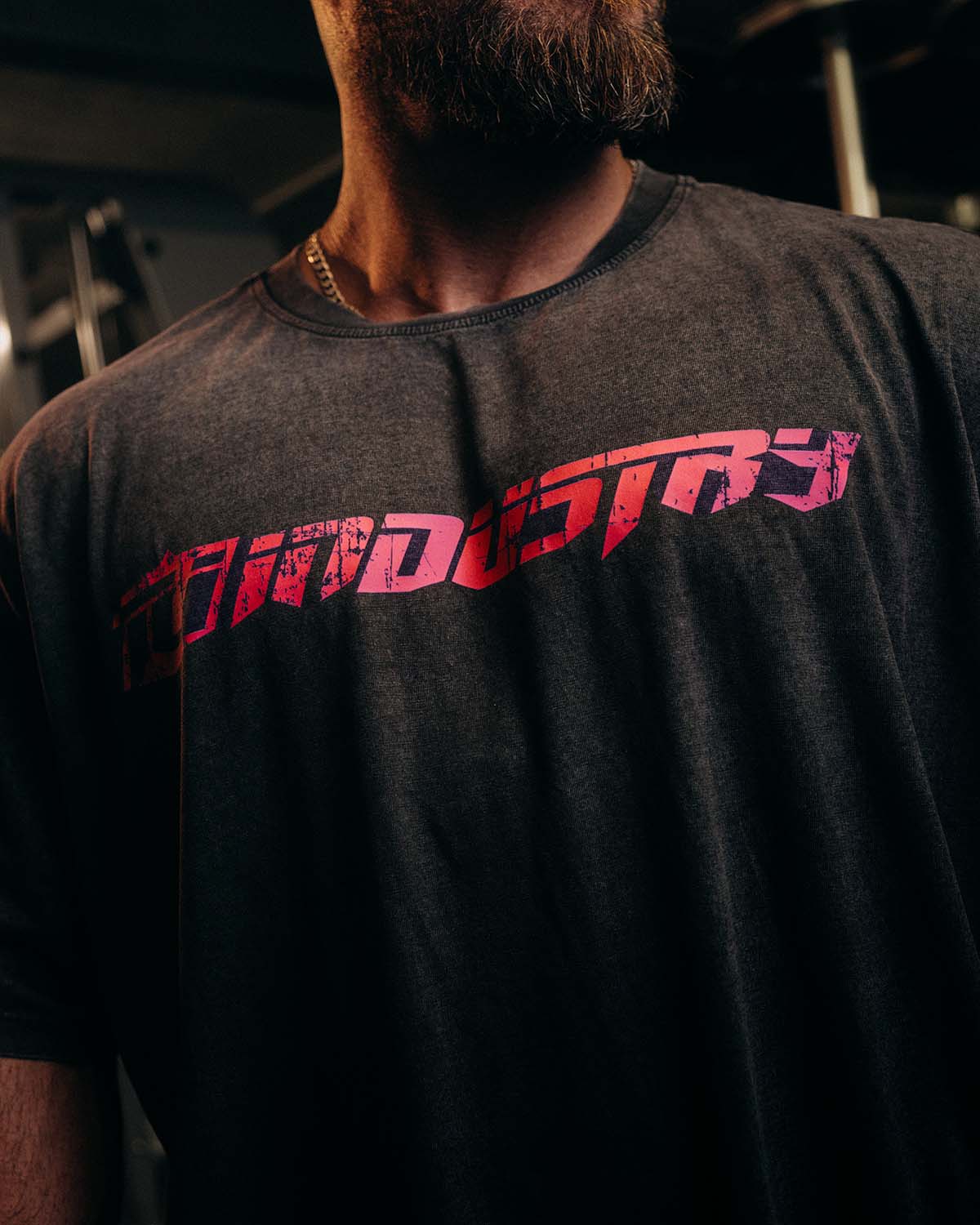 MENS OVERSIZE BODYBUILDING TEE