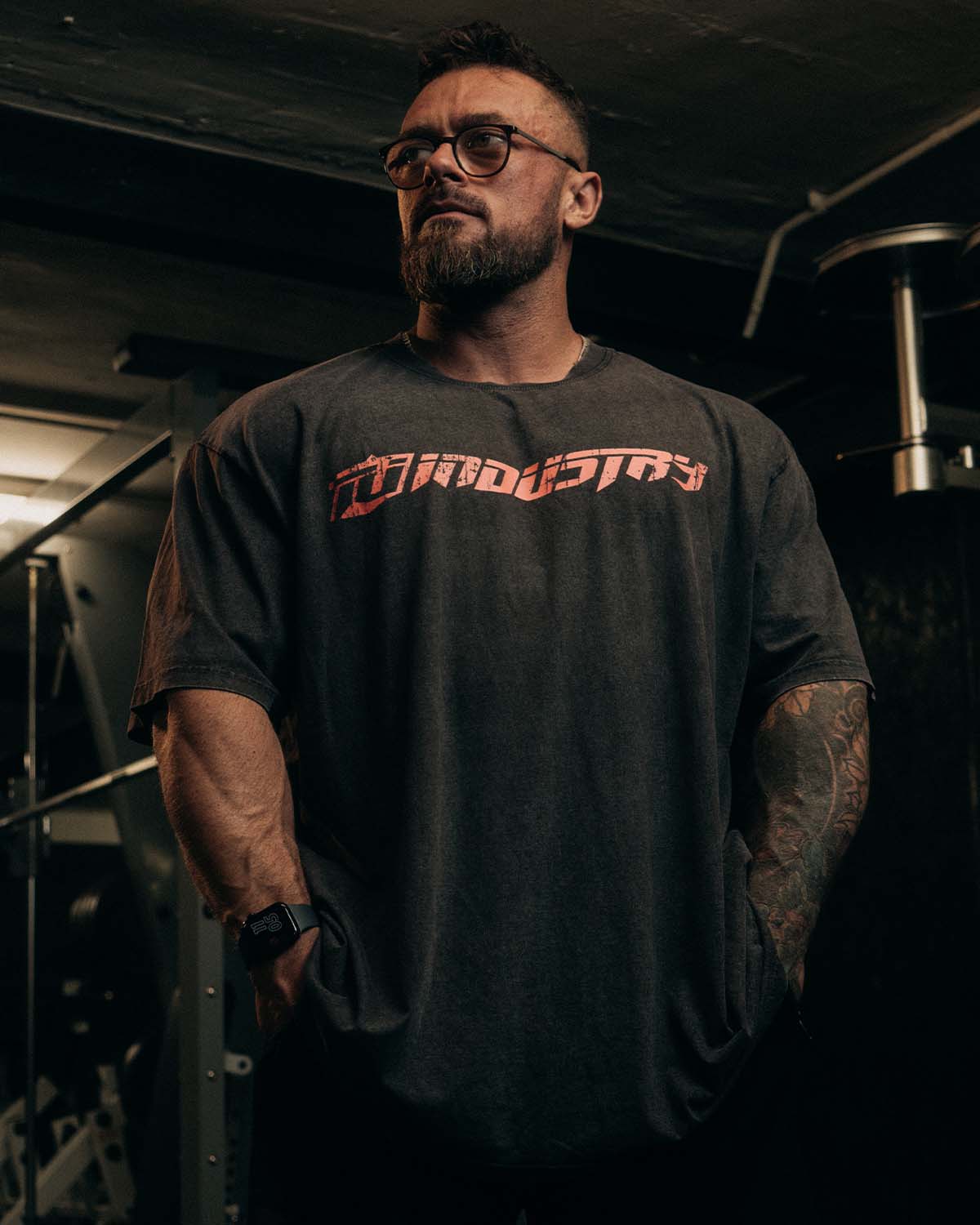 MENS OVERSIZE BODYBUILDING TEE