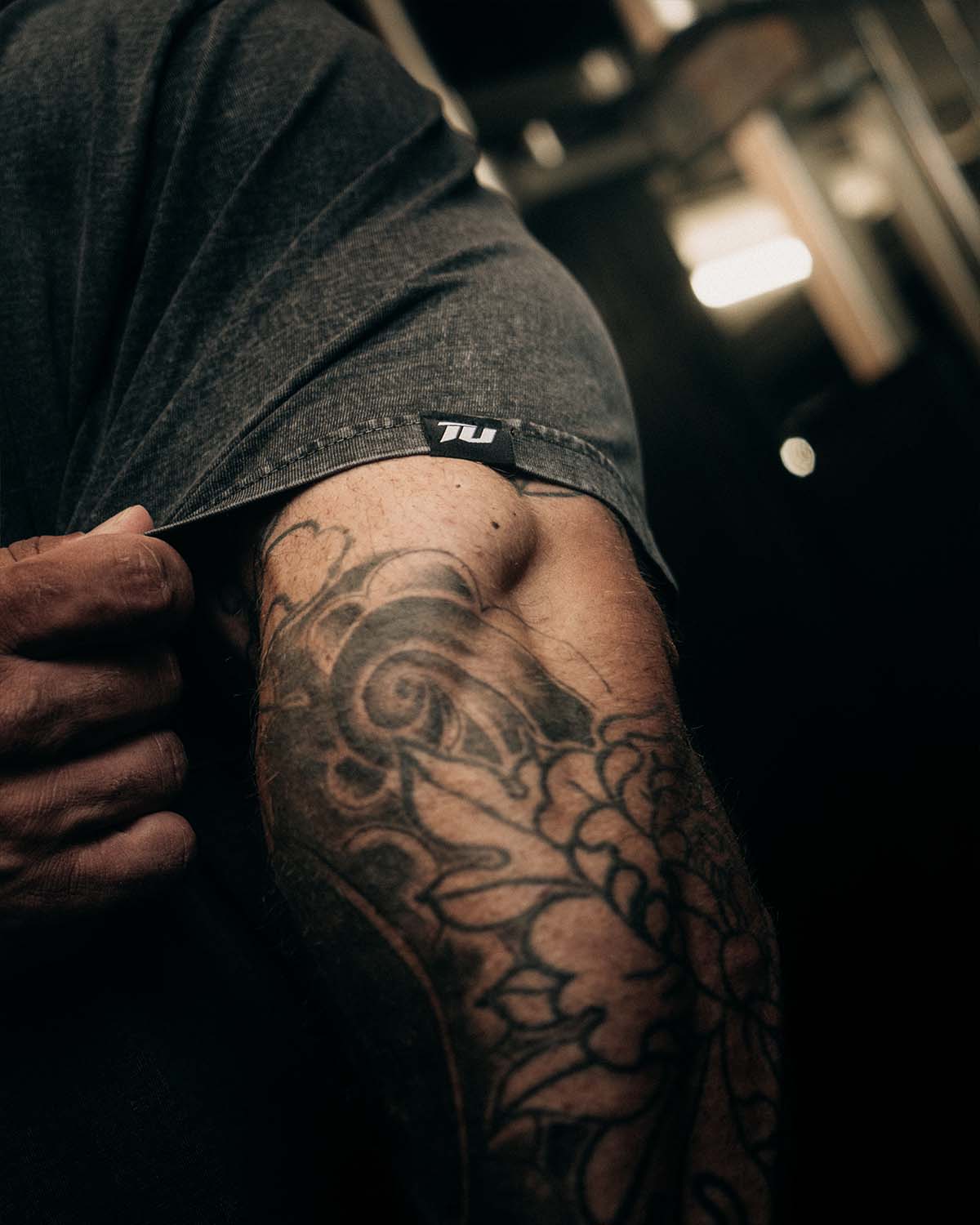 MENS OVERSIZE BODYBUILDING TEE