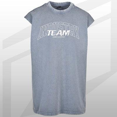 mens cotton sleeveless oversize tee