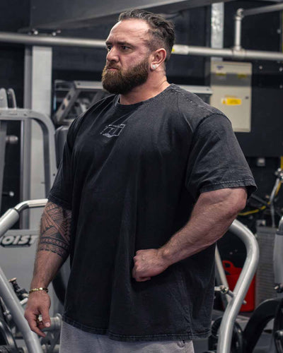 INDUSTRY T SHIRT TEE FOR FITNESS GYM WORKOUT BODYBUILDING