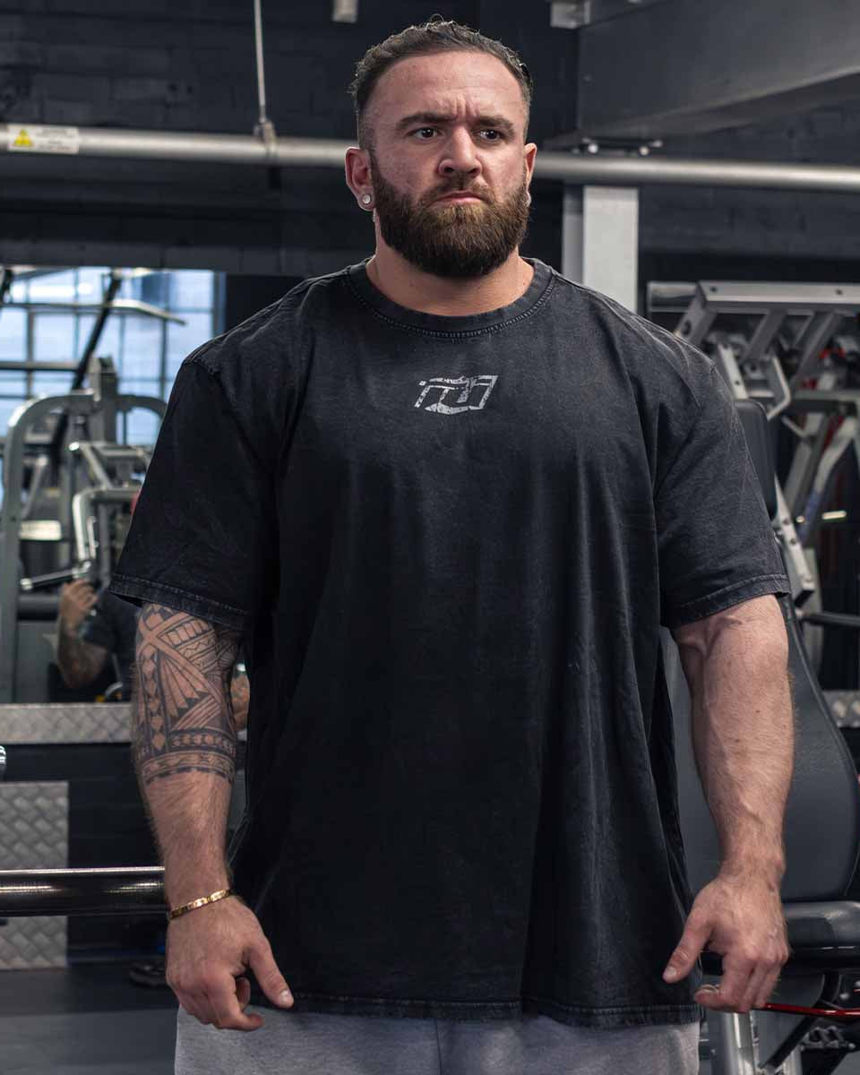 INDUSTRY T SHIRT TEE FOR FITNESS GYM WORKOUT BODYBUILDING