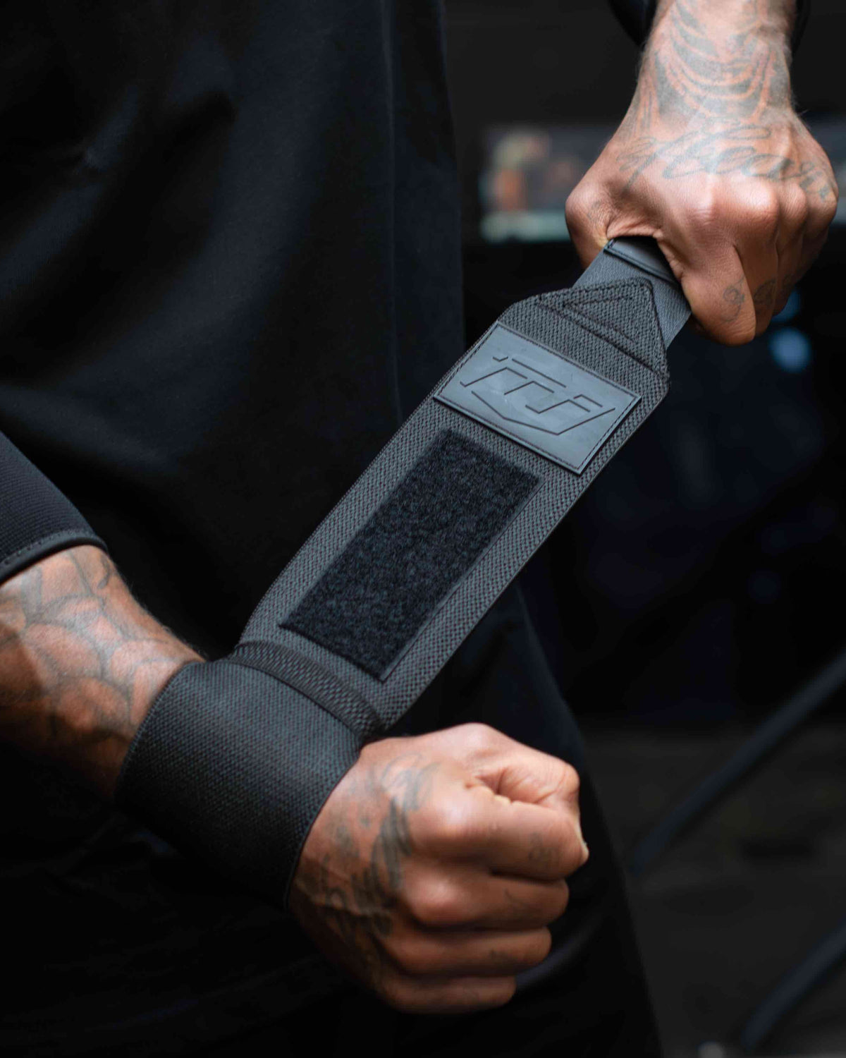 INDUSTRY WRIST WRAPS WEIGHT TRAINING BENCH PRESS BODYBUILDING