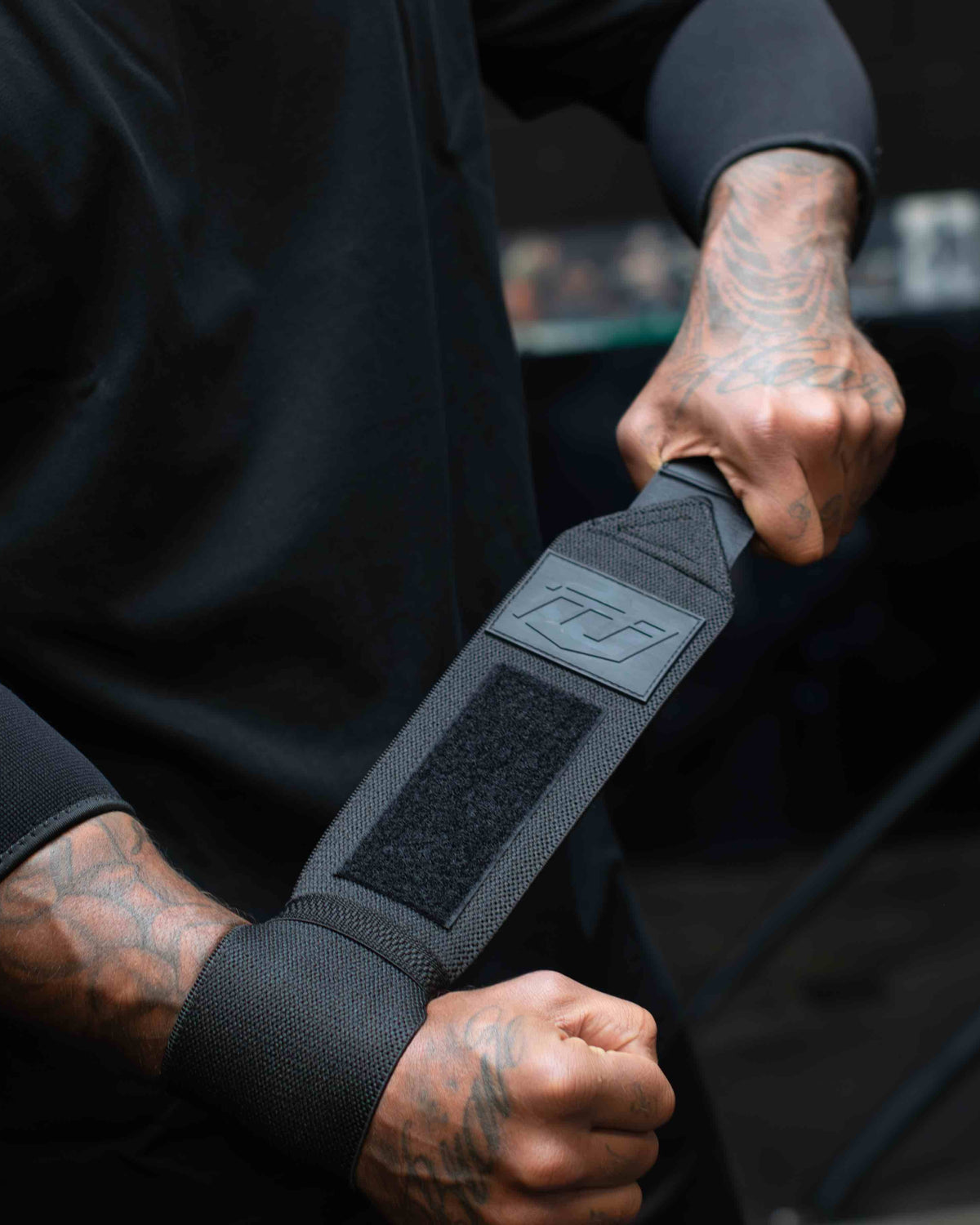INDUSTRY WRIST WRAPS WEIGHT TRAINING BENCH PRESS BODYBUILDING
