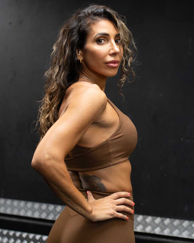 INDUSTRY WOMENS SCULPT SPORTS BRA GYM FITNESS