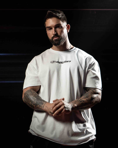 team industry oversize mens cotton fitness tee 