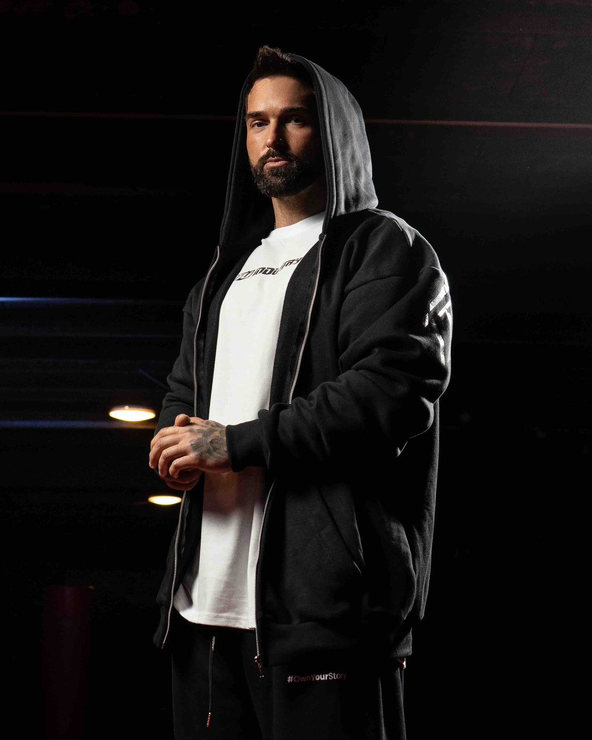 Statement Zip Hoodie