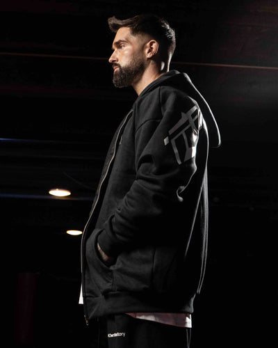 Statement Zip Hoodie