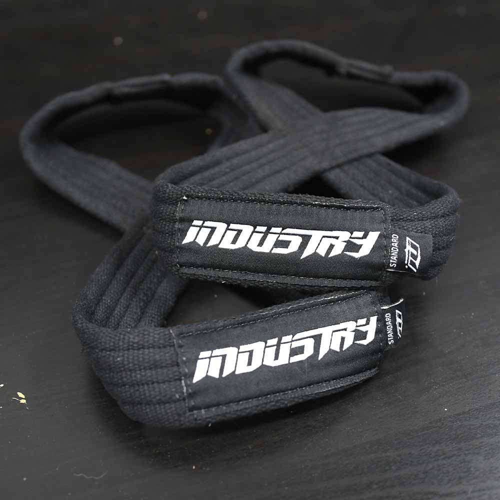 INDUSTRY FIGURE 8 WEIGHT LIFTING STRAPS FOR DEADLIFTING