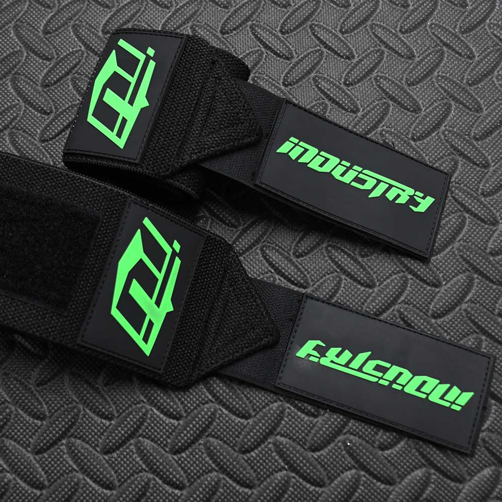 INDUSTRY WRIST WRAPS WEIGHT TRAINING BODYBUILDING