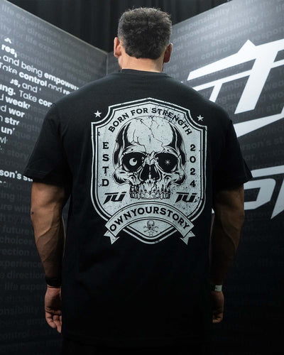 oversize bodybuilding cotton tee shirt