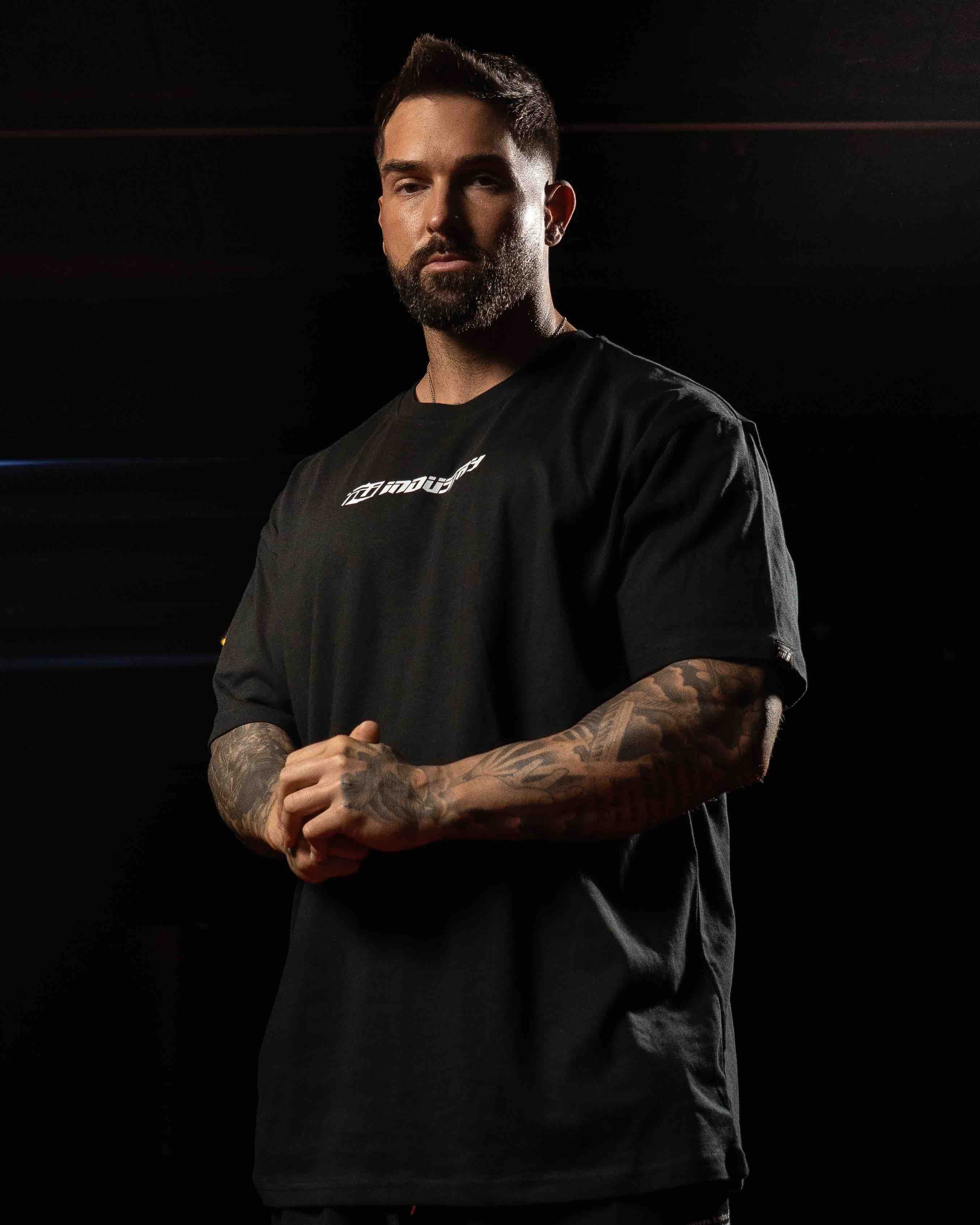 team industry oversize mens gym tee shirts