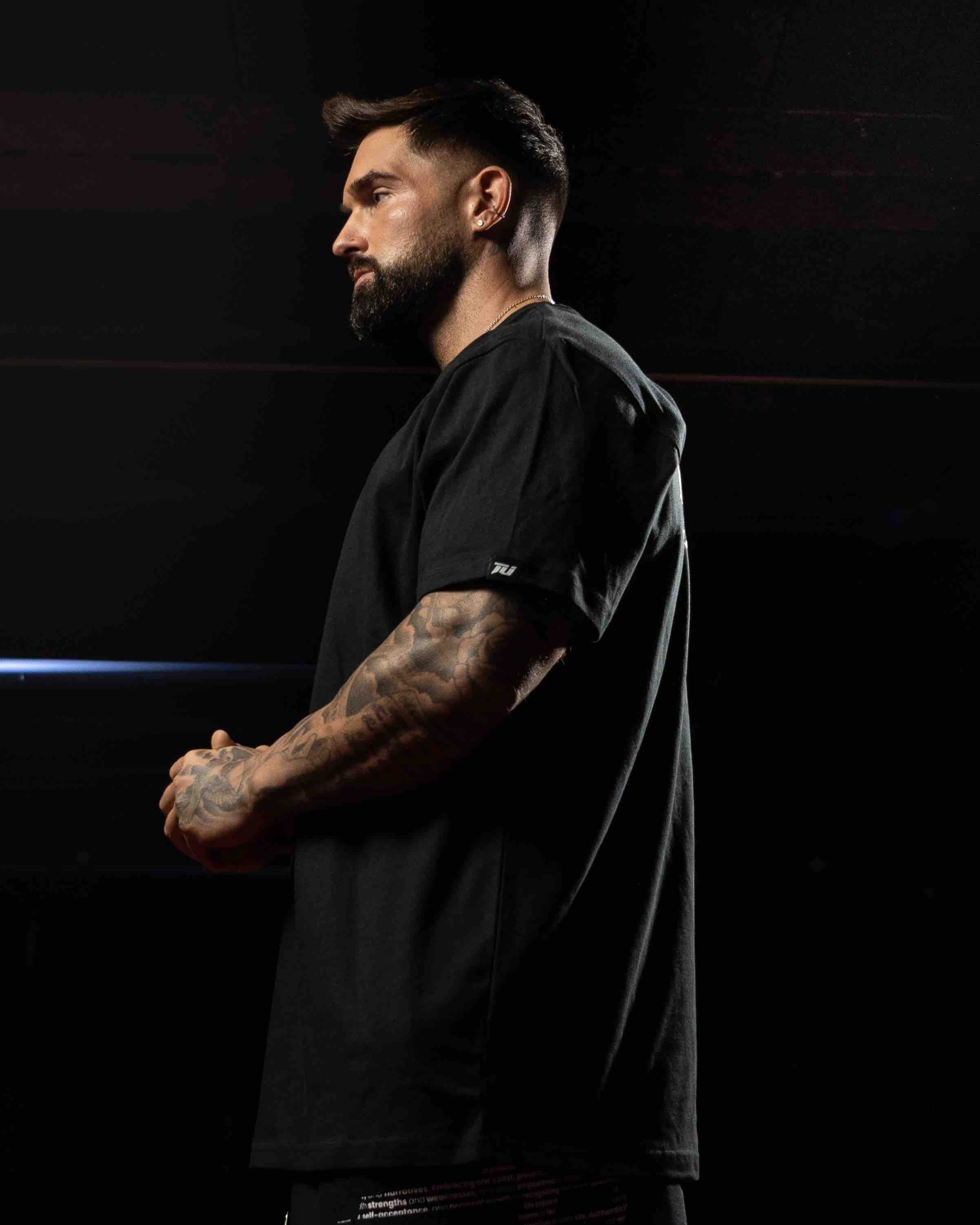team industry oversize mens gym tee shirts