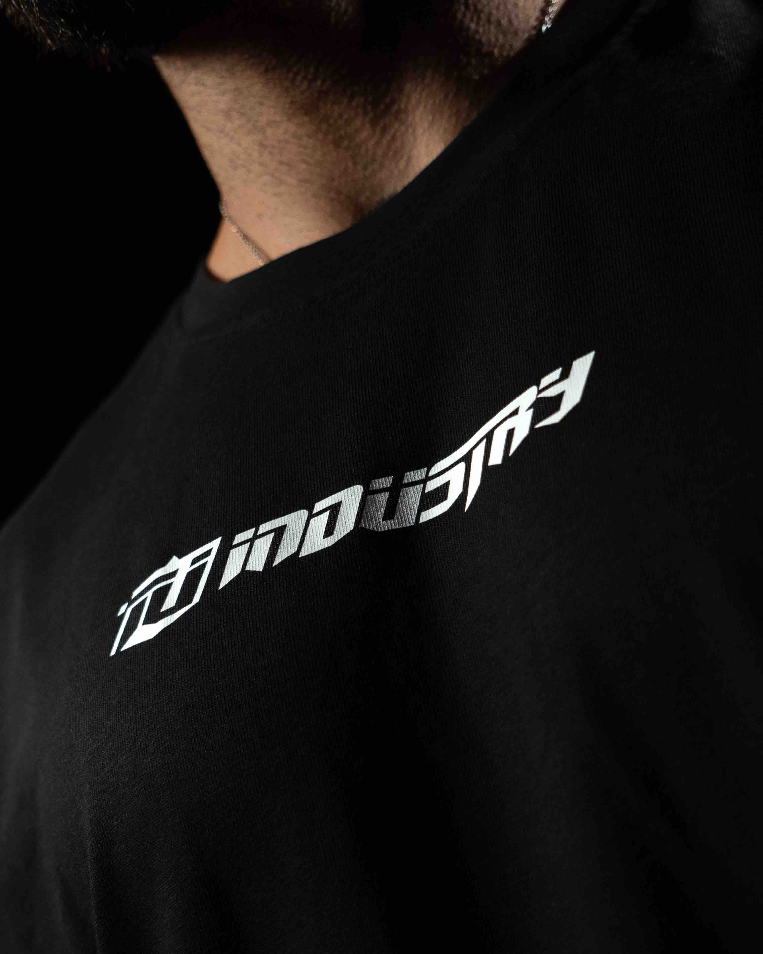 team industry oversize mens cotton fitness tee 