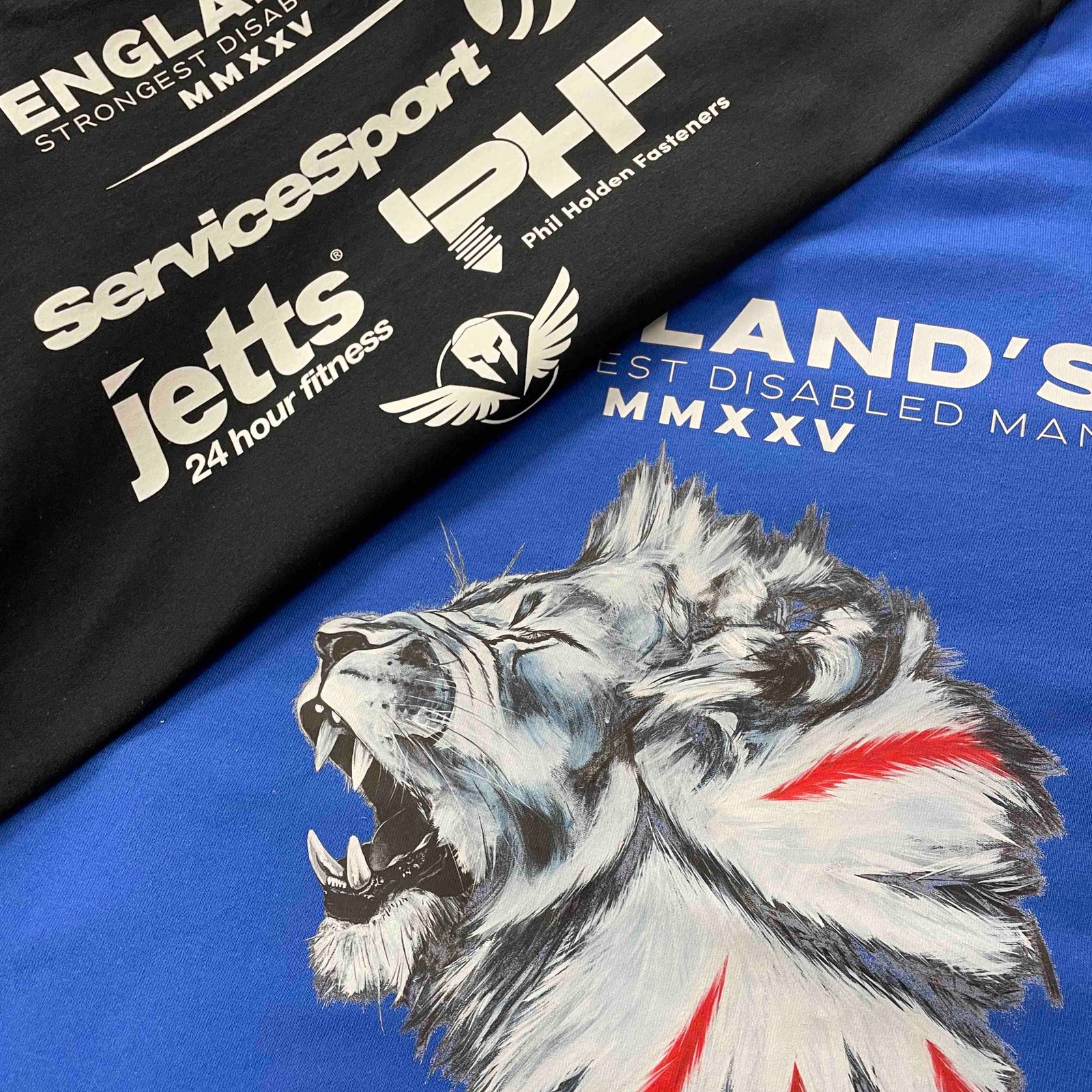 GB Disabled Strongman Tee Shirts