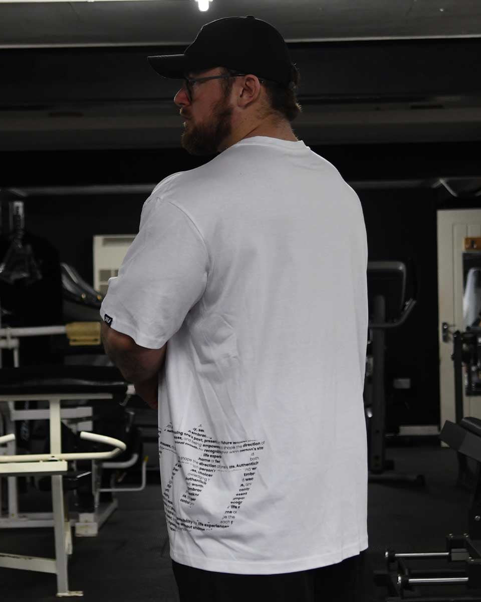 team industry oversize mens tee for bodybuilding & fitness