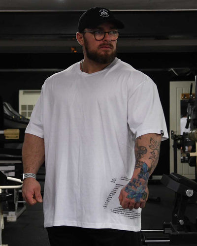 team industry oversize mens tee for bodybuilding & fitness