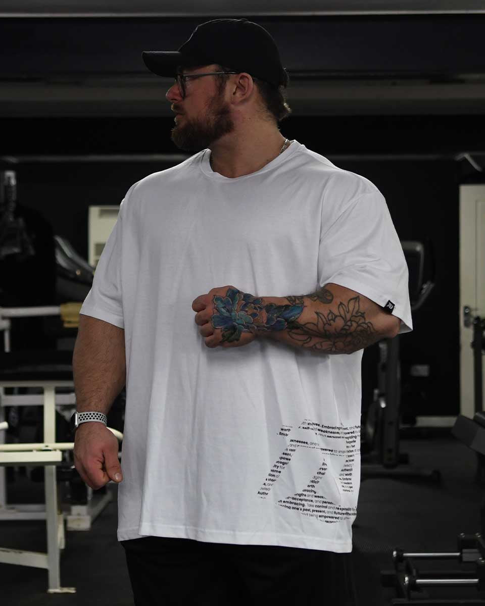 team industry oversize mens tee for bodybuilding & fitness