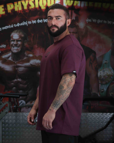 INDUSTRY T SHIRT TEE FOR FITNESS GYM WORKOUT